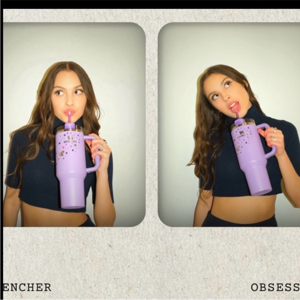 Stanley Limited Edition Olivia Rodrigo Purple Stainless Steel Travel Mug 40 oz